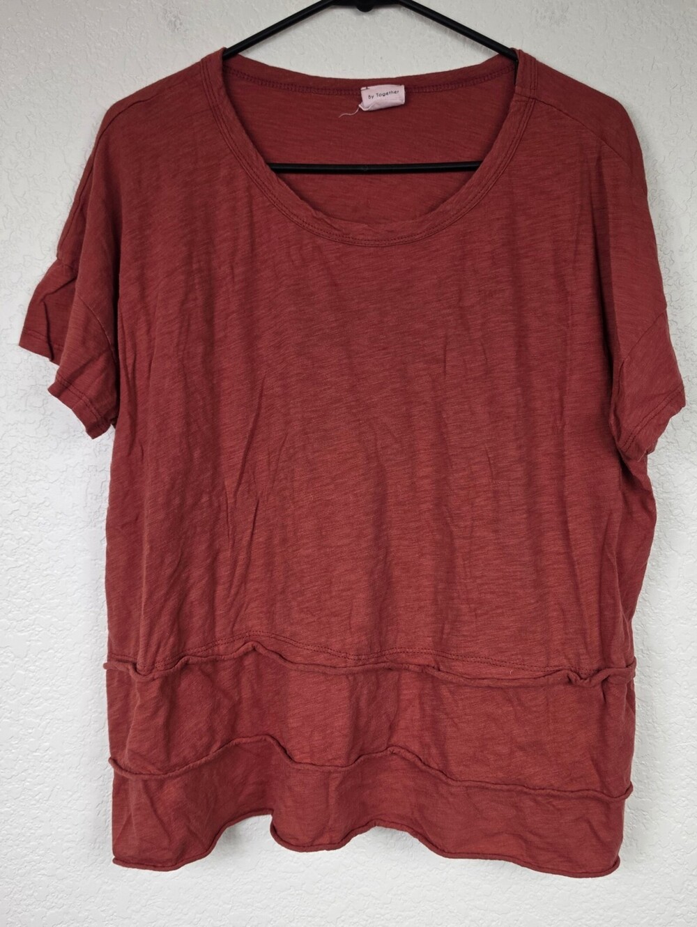 Cotton Ruffle By Together Large Boho Top